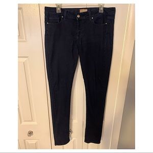 Paige Dark Blue Tall Skinny Jeans